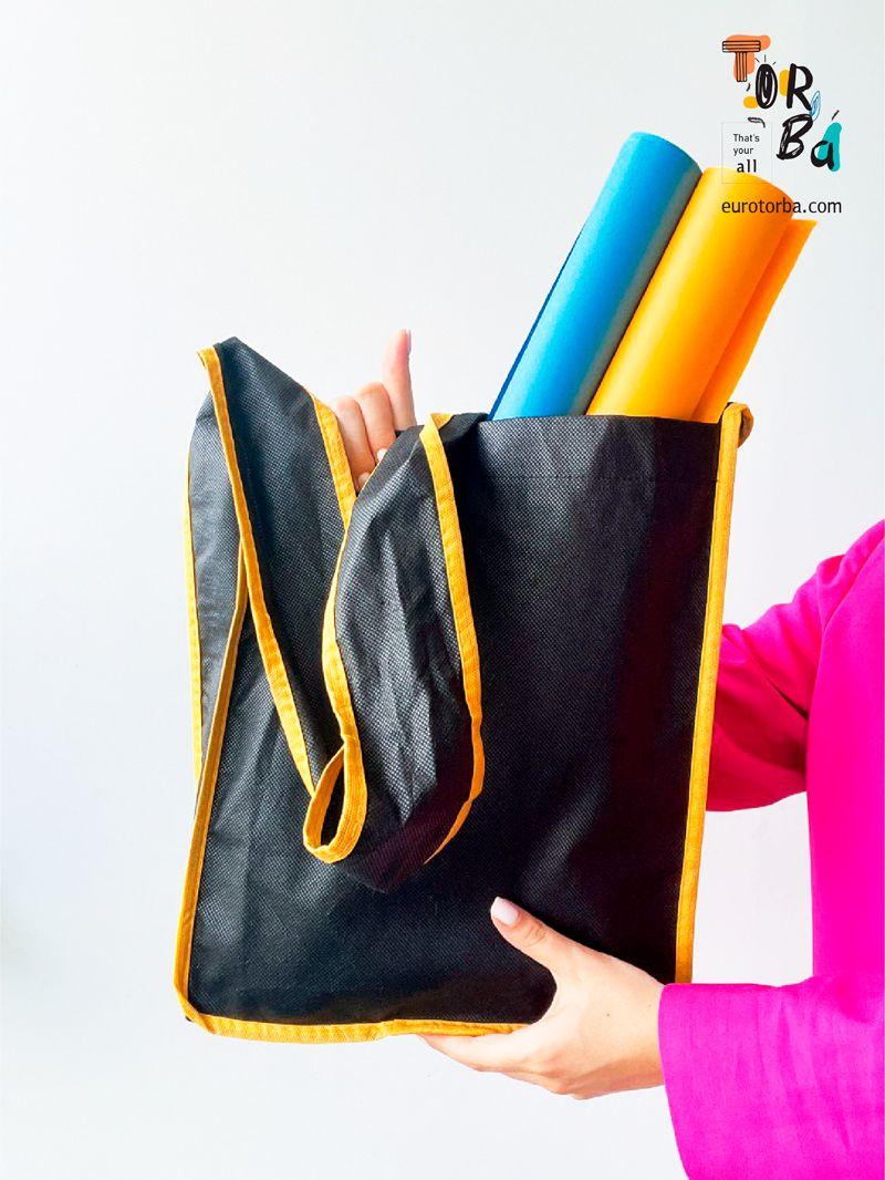 Сумка шопер крос-боді листоноша зі спанбонду (Послуги)