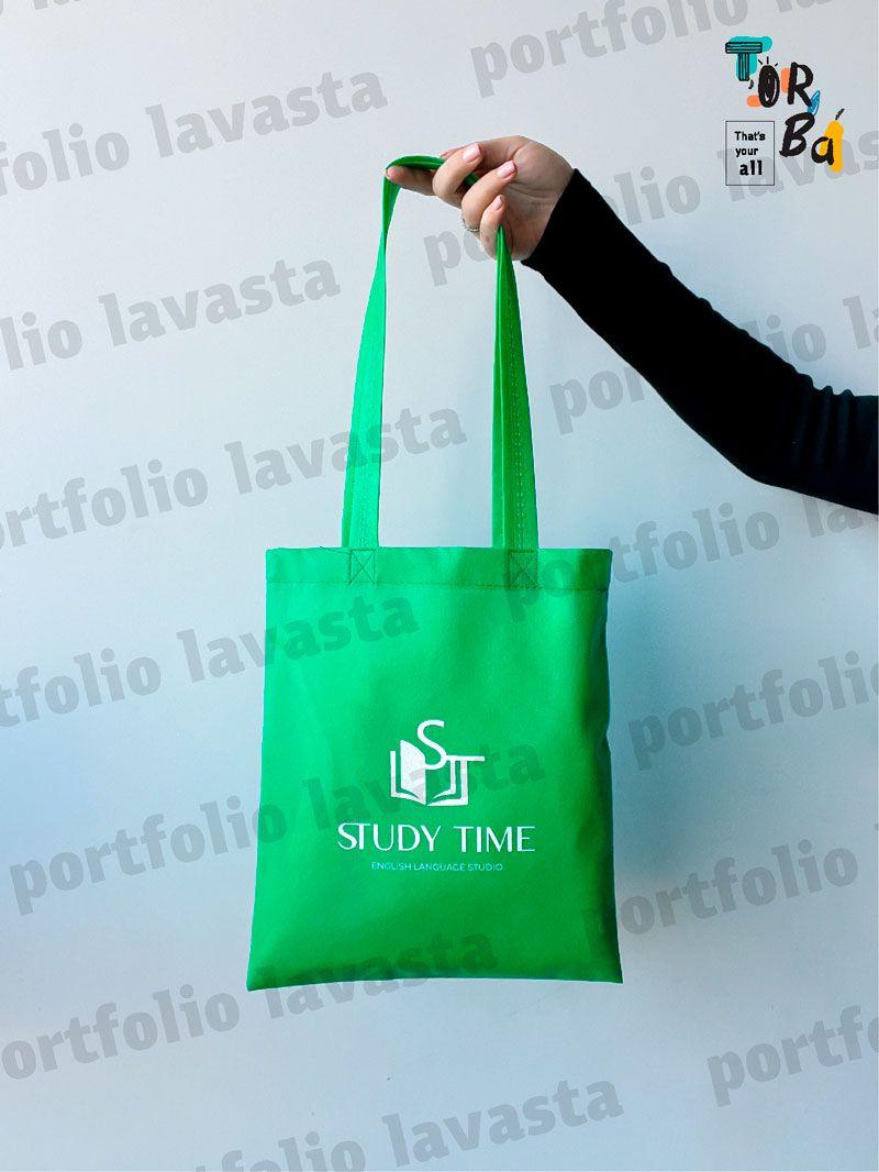 Зелена торба з спанбонду (Послуги)