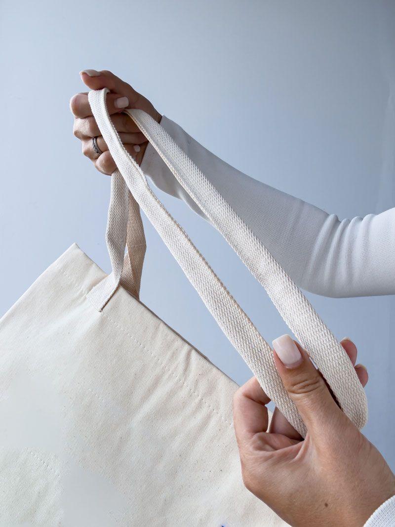 Великий шопер із бавовняної саржі з широким дном — містка екосумка для покупок та щоденного використання без друку розмір: 45см х 35см х 20см