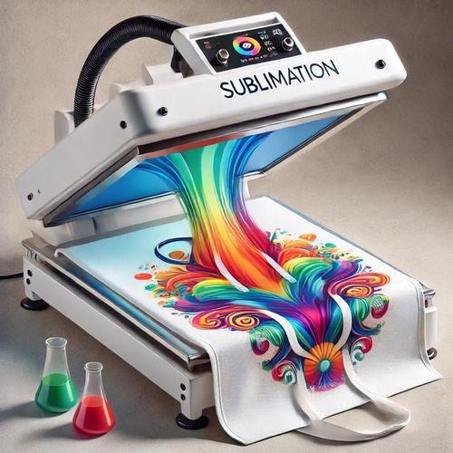 Сублімаційний друк на синтетичній білій тканині, формат A4