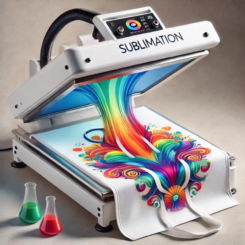 Сублімаційний друк на синтетичній білій тканині, формат A4