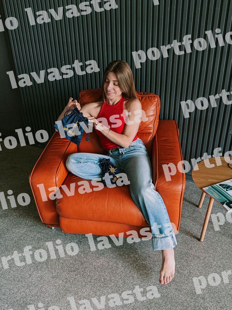 Мешочек из саржи с затягиванием с двух сторон - компактный тканевый мешок из плотного хлопка для хранения, упаковки и подарков без печати размер: 21см х 22см