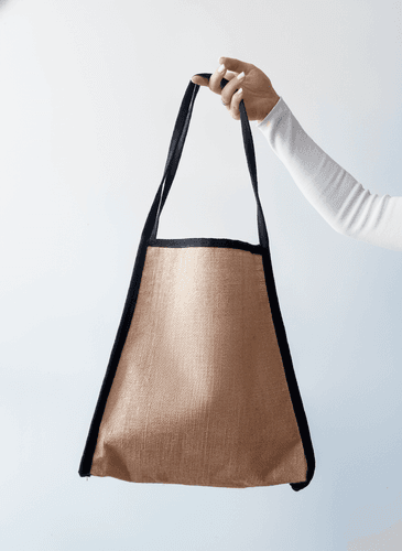 Laminated Jute Tote Bag