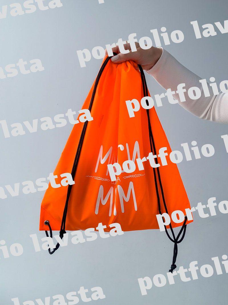 Спортивний рюкзак-мішок із плащівки на зав’язках - легкий водовідштовхувальний мішок для змінного взуття, спортзалу та щоденного використання, без друку розмір: 34см х 42см