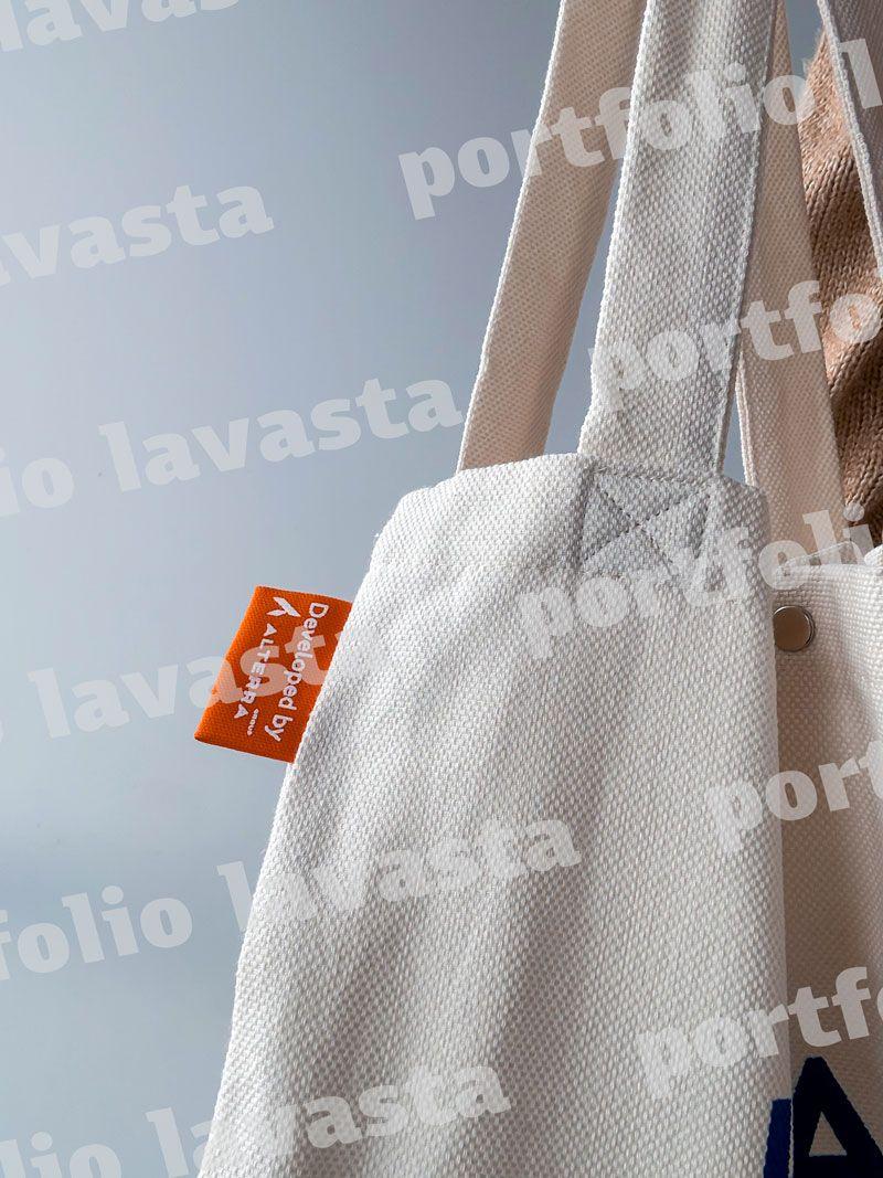 Мінімалістичний еко-рюкзак з натурального канвасу - стильний шопер-рюкзак для міста та покупок, без друку, розмір: 45см х 45см х 12см