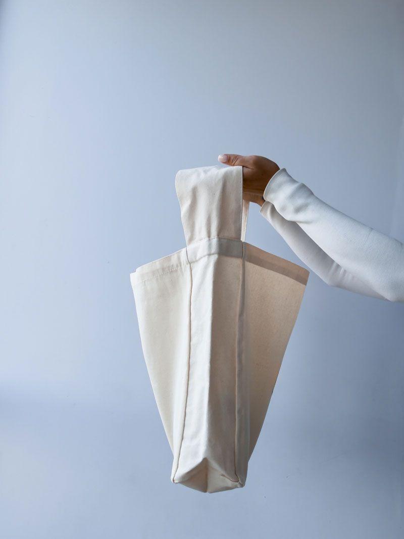 Шопер із саржі з широкою ручкою через плече — містка екосумка для покупок та щоденного використання без друку, розмір: 46см х 38см х 12см
