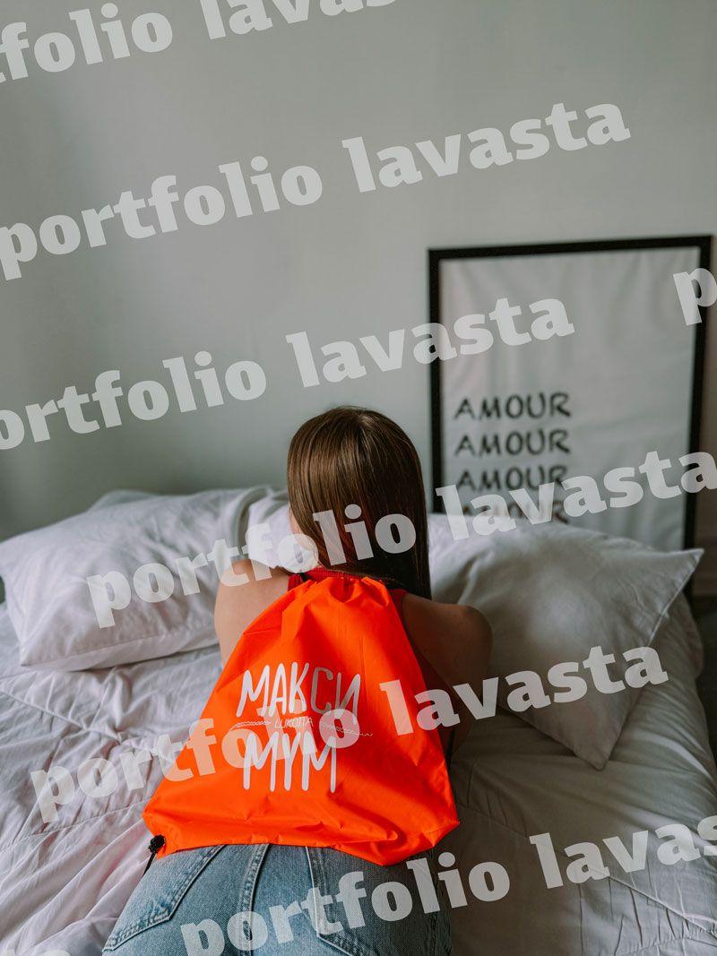 Спортивний рюкзак-мішок із плащівки на зав’язках - легкий водовідштовхувальний мішок для змінного взуття, спортзалу та щоденного використання, без друку розмір: 34см х 42см