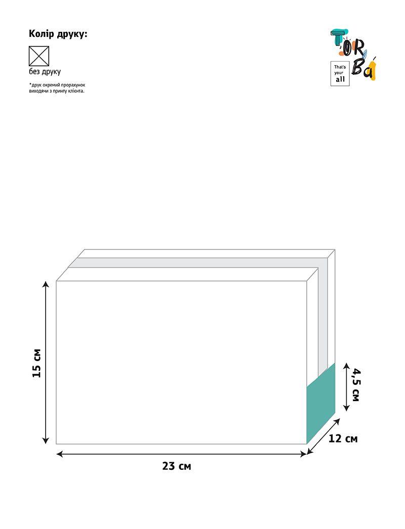 Плотная вместительная косметичка на молнии с цветными акцентными вставками, без печати, размер: 23см х 15см х 12см