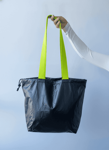 Water-Repellent Tyvek Tote Bag with Sturdy Handles