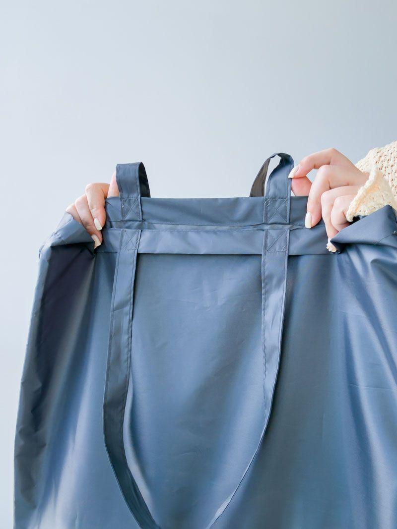Bags with Self-Fabric Handles