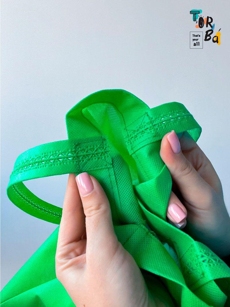 Зелена торба з спанбонду (Послуги)