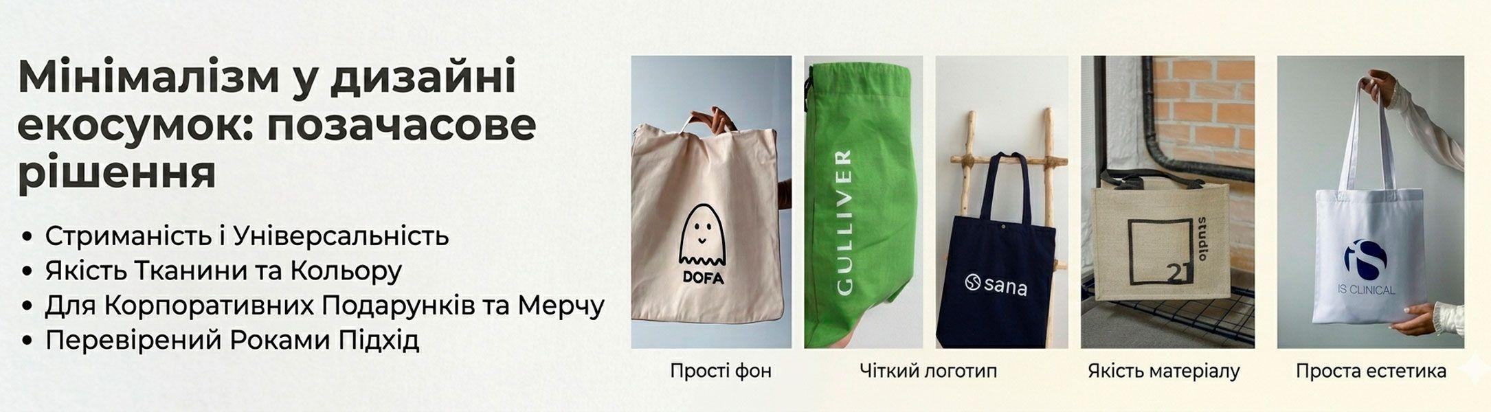 Мінімалізм у дизайні екосумок: позачасове рішення