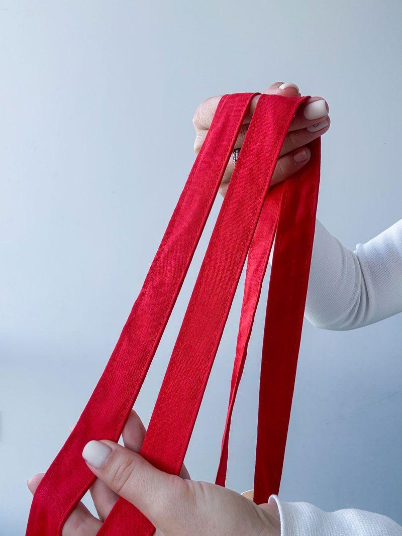 Однотонные экошоперы из бязи с ручками разных цветов - стильные хлопчатобумажные сумки для покупок, города и брендирования размер: 35см × 40см