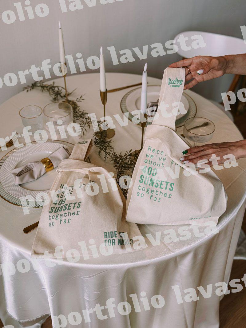 Сумка-пакет із натуральної тканини в японському стилі - мінімалістична бежева еко-сумка з короткими ручками для щоденного використання без друку розмір: 30 см х 30 см х 7 см