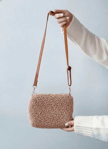 Shearling Pouch